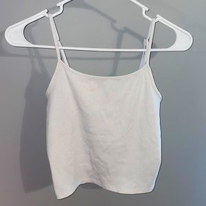 american eagle cropped tank top size M